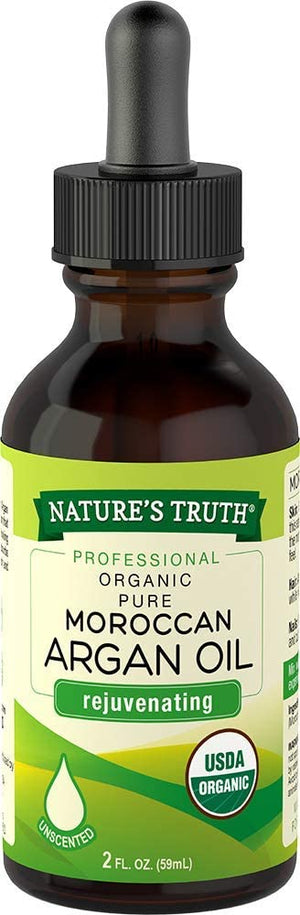 Nature's Truth Organic Rejuvinating Moroccan Argan Oil Serum, 2 fl oz