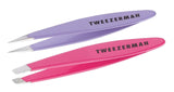 Tweezerman Mini Slant and Point Combo Set