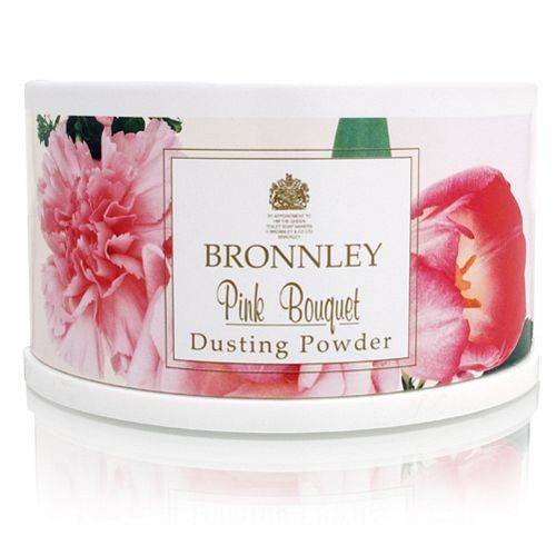 Bronnley Pink Bouquet Dusting Powder 2.6oz