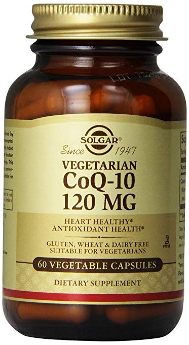Vegetarian CoQ-10 120mg, 60 Vegetable Capsules