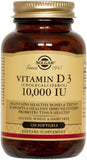 Vitamin D3 (Cholecalciferol) 10,000 IU Softgels