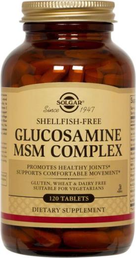 Glucosamine MSM Complex (Shellfish-Free) Tablets 120