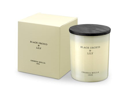 Cereria Molla Black Orchid & Lily Candle