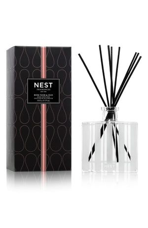 Nest Rose Noir & Oud Reed Diffuser