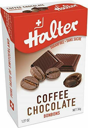 Halter Bonbon Coffee Chocolate Sugar Free 40g