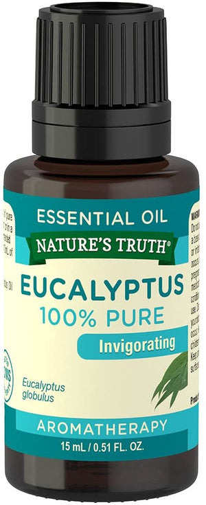 Nature's Truth Pure Essential Oil, Eucalyptus, 0.51 fl oz