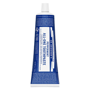 Dr. Bronner’s All-One Toothpaste Peppermint, 5 oz