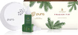 Thymes Pura Smart Home Plug-in Diffuser Kit - Frasier Fir (1 Diffuser + 2 Frasier Fir 0.34 Oz Refill Vials)