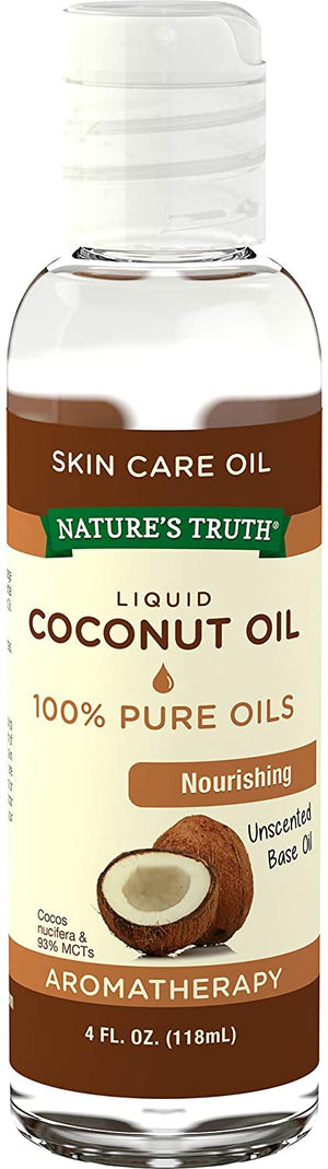 Nature's Truth Coconut Liquid Base Oil, 4 oz