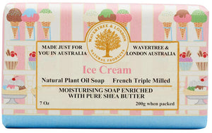 Wavertree & London Ice Cream soap bar 8 Oz