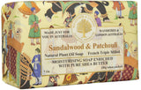 Wavertree & London Sandalwood & Patchouli soap bar 8 Oz