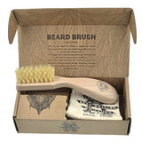 Kent Wooden Right Handed Beard Brush BRD2