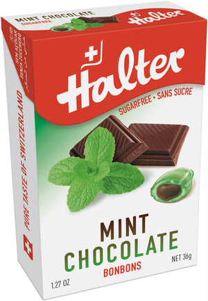 Halter Bonbon Mint & Chocolate Sugar Free 40g