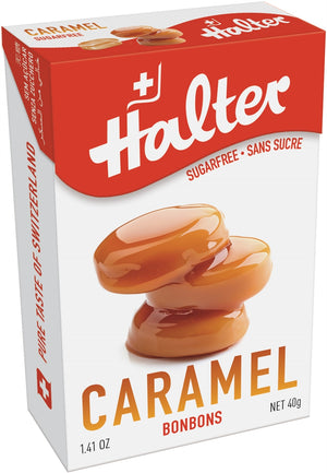 Halter Bonbon Caramel Sugar free 40g