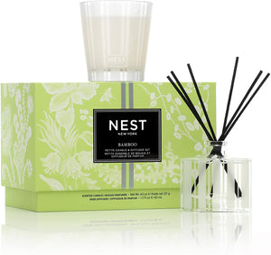 NEST Fragrances Bamboo Petite Candle & Reed Diffuser Set