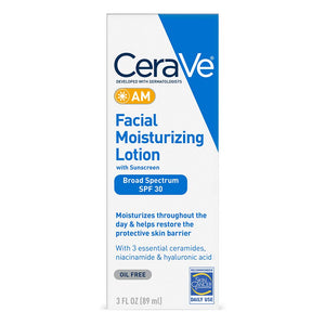 CeraVe Facial Moisturizing Lotion AM SPF 30 3 Oz