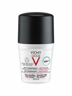 Vichy Homme 48HR Anti-Perspirant Deodorant Anti-Marks 50ml