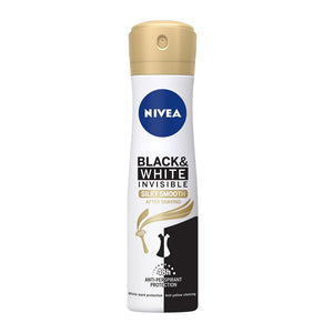 Nivea Black & White Invisible Silky Smooth Antiperspirant 150 ml