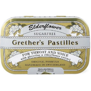 Grether's Pastilles Elderflower Sugar Free (Select a Size)