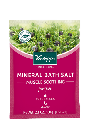 Kneipp Mini Juniper Mineral Bath Salt - “Muscle Soothing”
