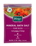 Kneipp Mini Red Poppy & Hemp Mineral Bath Salt - “Pure Bliss”