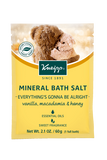Kneipp Mini Vanilla, Macadamia & Honey Mineral Bath Salt - “Everything’s Gonna Be Alright”