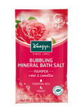 Kneipp Mini Rose & Camellia Bubbling Mineral Bath Salt - “Pamper”