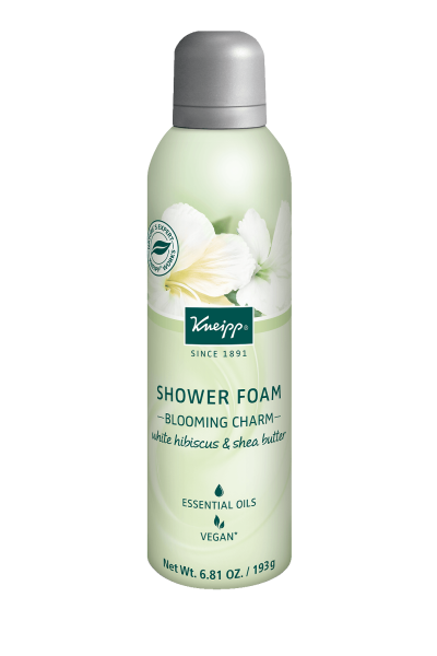 Kneipp White Hibiscus & Shea Butter Shower Foam -“Blooming Charm“