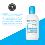 Bioderma Hydrabio Moisturizing Facial Cleansing Milk and Makeup Remover for Dehydrated Skin - 8.33 fl. oz.