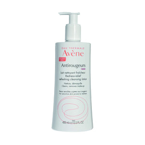 Eau Thermale Avene Antirougeurs CLEAN Refreshing Cleansing Lotion, Soothing Cleanser for Redness Prone Sensitive Skin