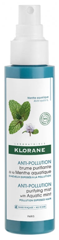 Klorane Anti-Pollution Purifying Mist With Aquatic Mint 3.3 oz