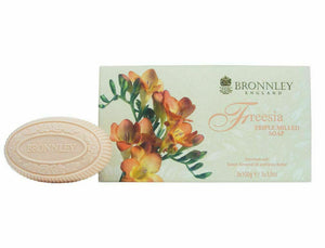 Bronnley Freesia Triple Milled Soap 3 x 100g
