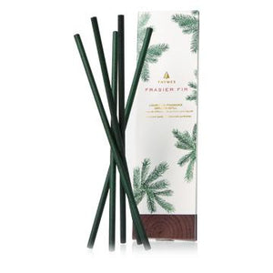 Frasier Fir Liquid-Free Fragrance Diffuser Refill (5 Green Fragranced Reeds)