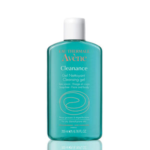 Avene Cleanance Cleansing Gel Soap Free Cleanser for Acne Prone, Oily, Face & Body 6.7 oz