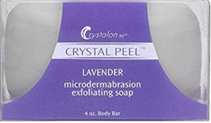 Crystal Peel Microdermabrasion Exfoliating Soap Lavender 4 oz