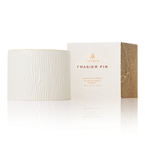 Thymes Frasier Fir Ceramic Petite Candle