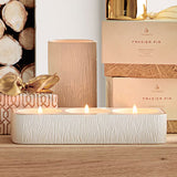 Thymes FRASIER FIR CERAMIC TEA LIGHT SET