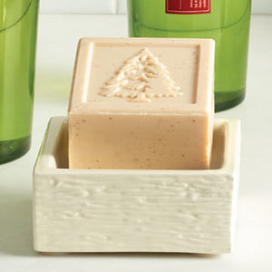 Thymes FRASIER FIR BAR SOAP AND DISH SET