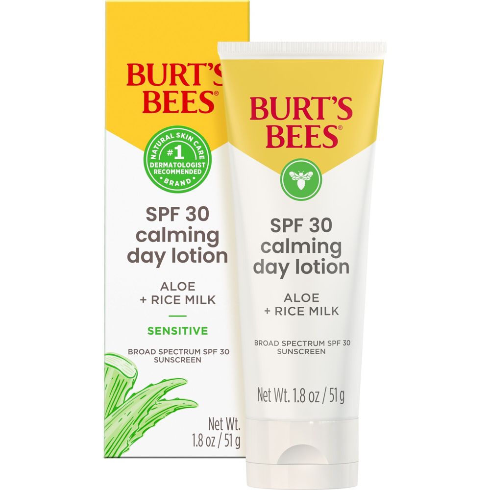 Burt Bees Calming Day Lotion SPF 30 1.8 oz