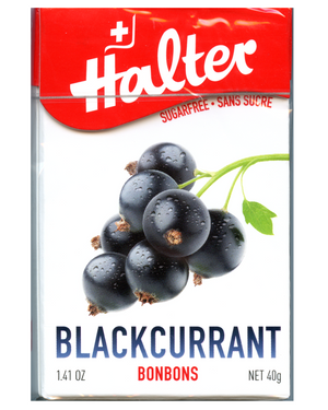 Halter Bonbons Blackcurrant Sugar Free 40g