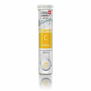 Swiss Energy Vitamin C 1000 mg - Effervescent 20 Count Fight Stress