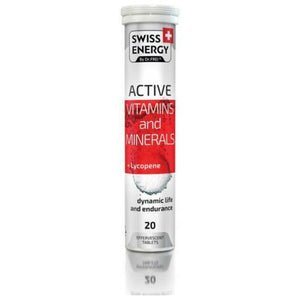Swiss Energy Active Vitamin and Minerals Effervescent Tablets