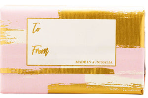 Wavertree & London Celebrations - Thank You - Pink soap bar
