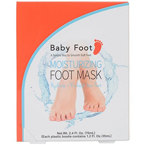 Baby Foot Moisturizing Foot Mask Hydrate + Refresh Your Feet 2.4oz