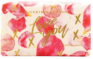Wavertree & London Celebrations - Love You Petals soap bar