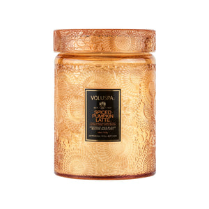 Voluspa Spiced Pumpkin Latte Large Jar Candle