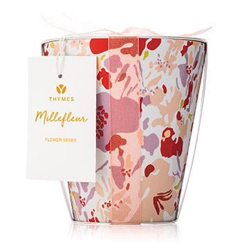 Thymes MILLEFLEUR FLOWER POT CANDLE
