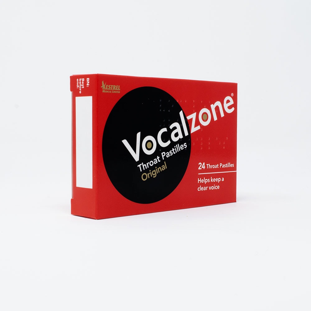 Vocalzone Throat Pastilles – Original