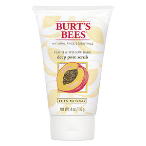Burt's Bees Peach & Willow Bark Deep Pore Scrub