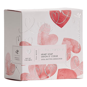 Pre De Provence Gift Box Heart Soap Tea Rose 200 Gm